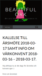 Mobile Screenshot of beautifulork.se